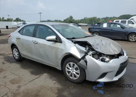 2016 Toyota Corolla L from USA, damaged, VIN 2T1BURHEXGC700836